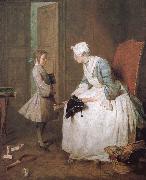 Jean Baptiste Simeon Chardin Home teachers France oil painting artist